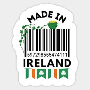 Made In Ireland Sticker